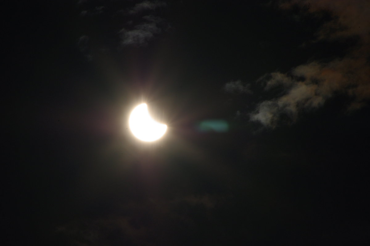 金環日食（2012年5月21日）6:57