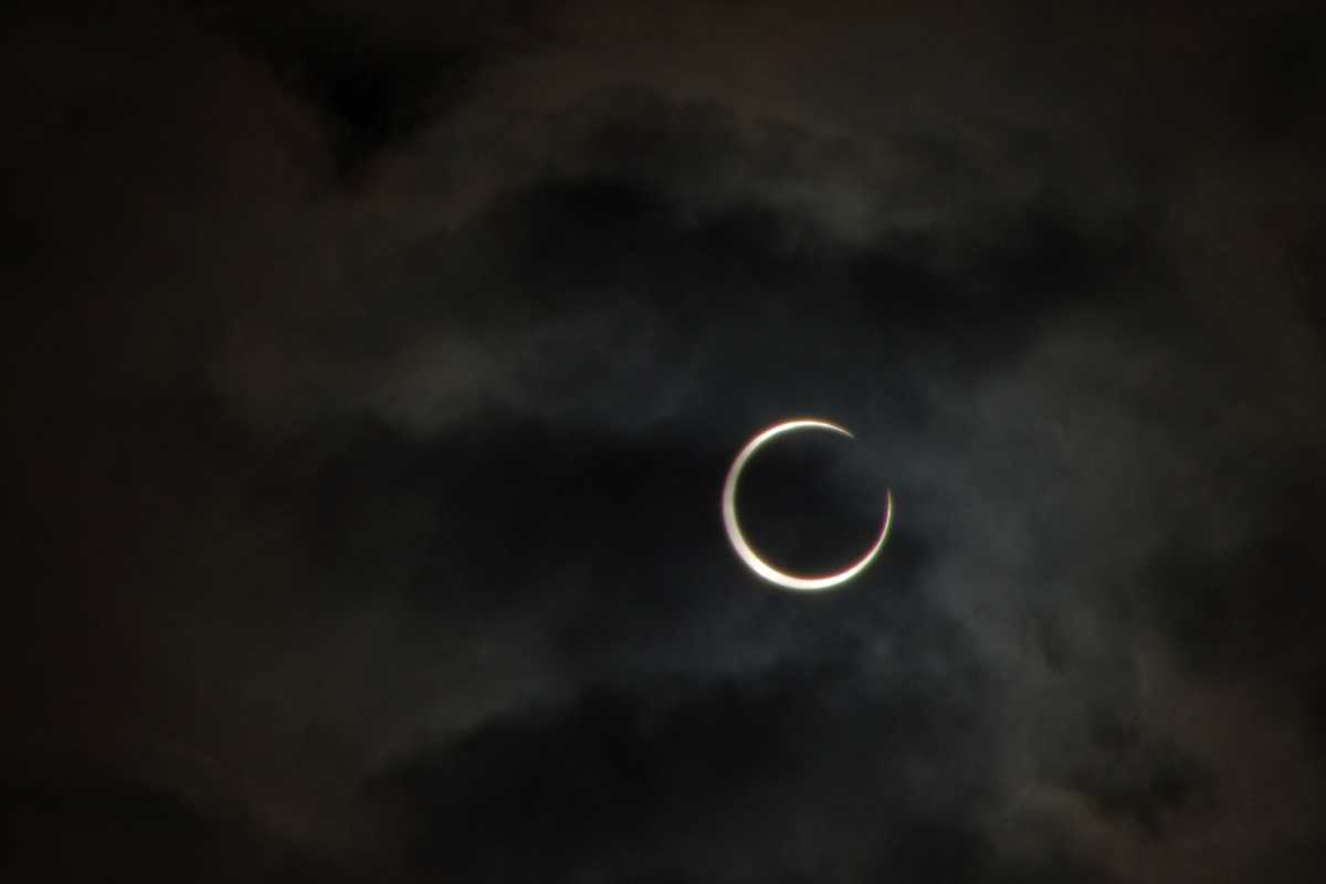 金環日食（2012年5月21日）7:33